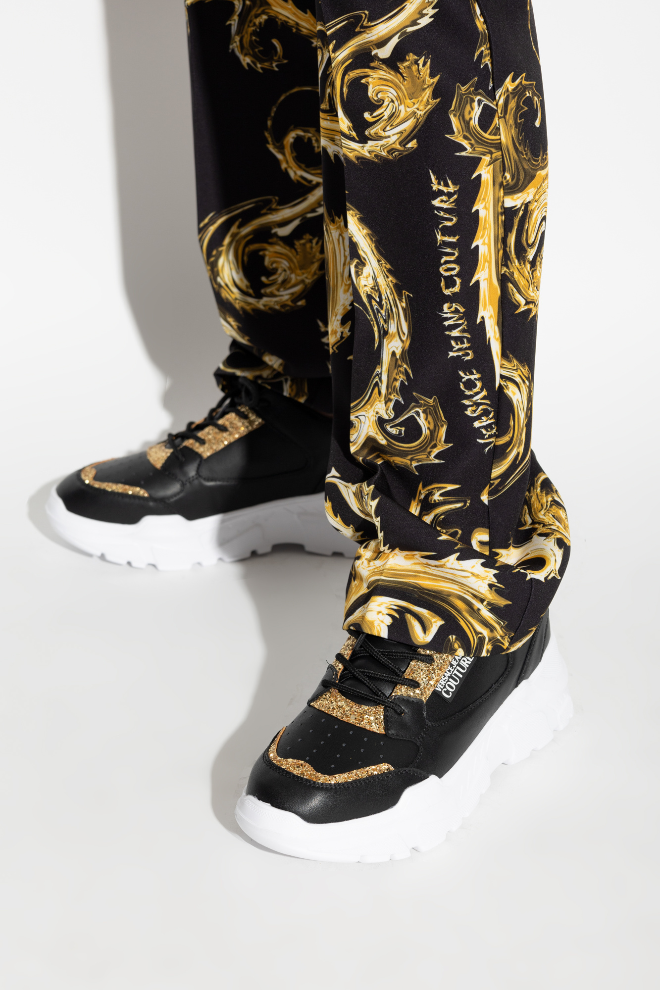 Black Sneakers with logo Versace Jeans Couture - Vitkac France Black Sneakers with logo Versace Jeans Couture - Vitkac France